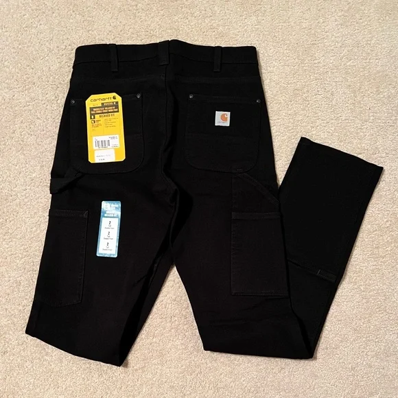 NWT Carhartt Women’s Rugged Flex Relaxed Fit Twill Double-Front Work Pants - Picture 4 of 5